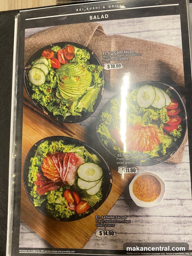 AKI SUSHI & GRILL SALAD