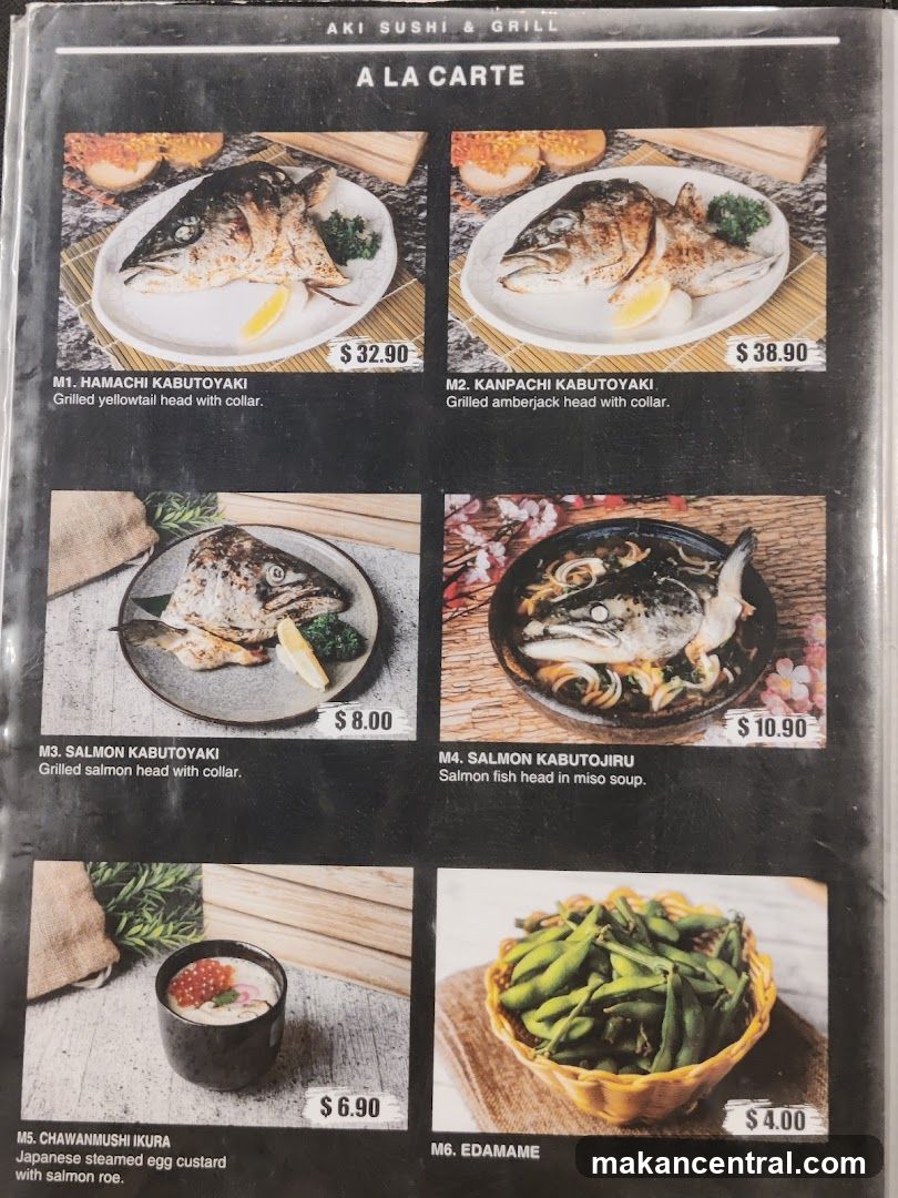 AKI SUSHI & GRILL A LA CARTE