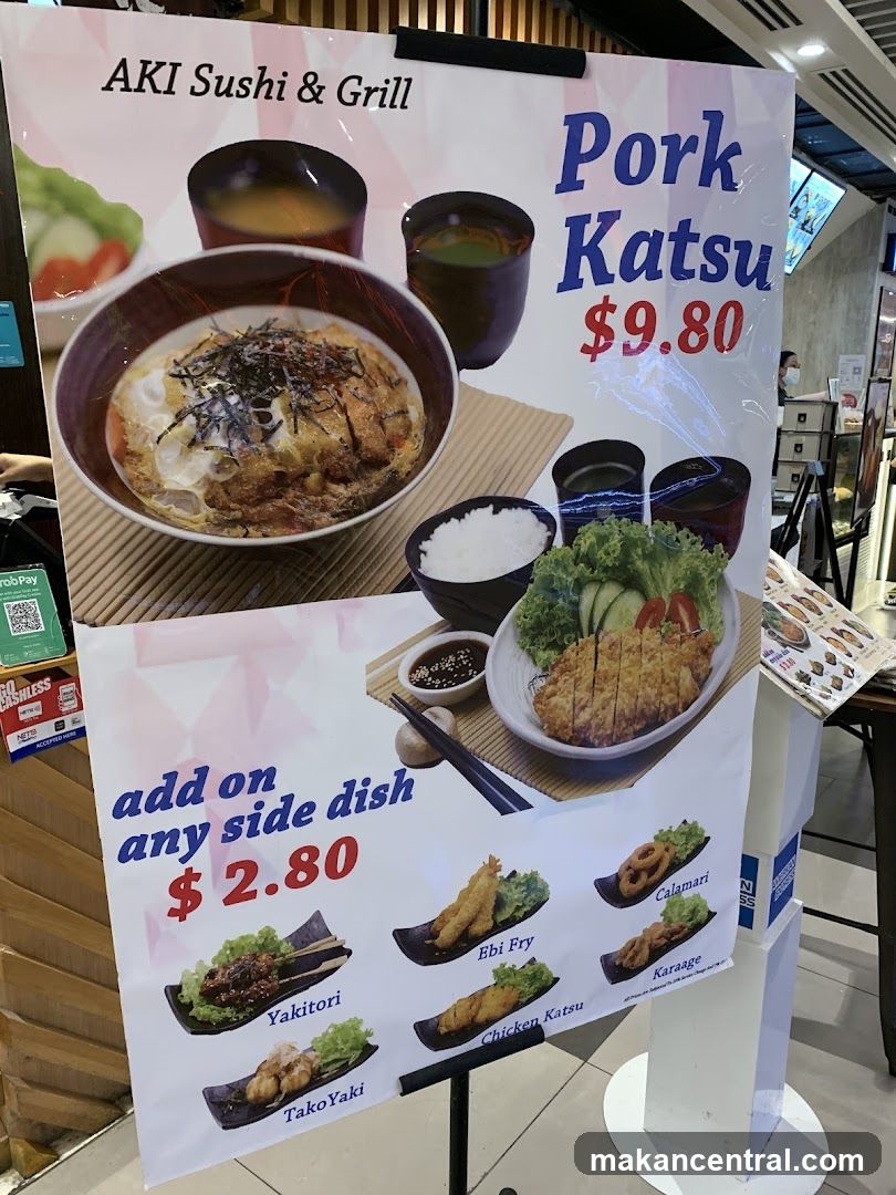 AKI Sushi & Grill Menu