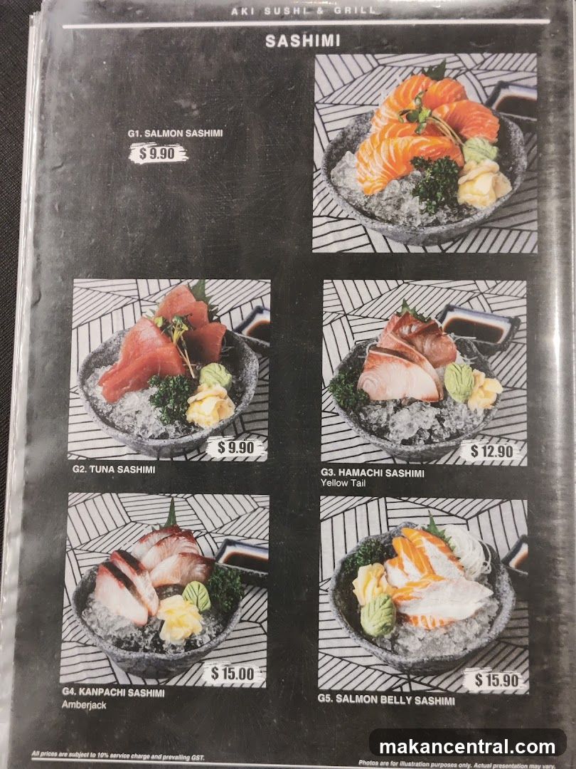 AKI SUSHI & GRILL SASHIMI
