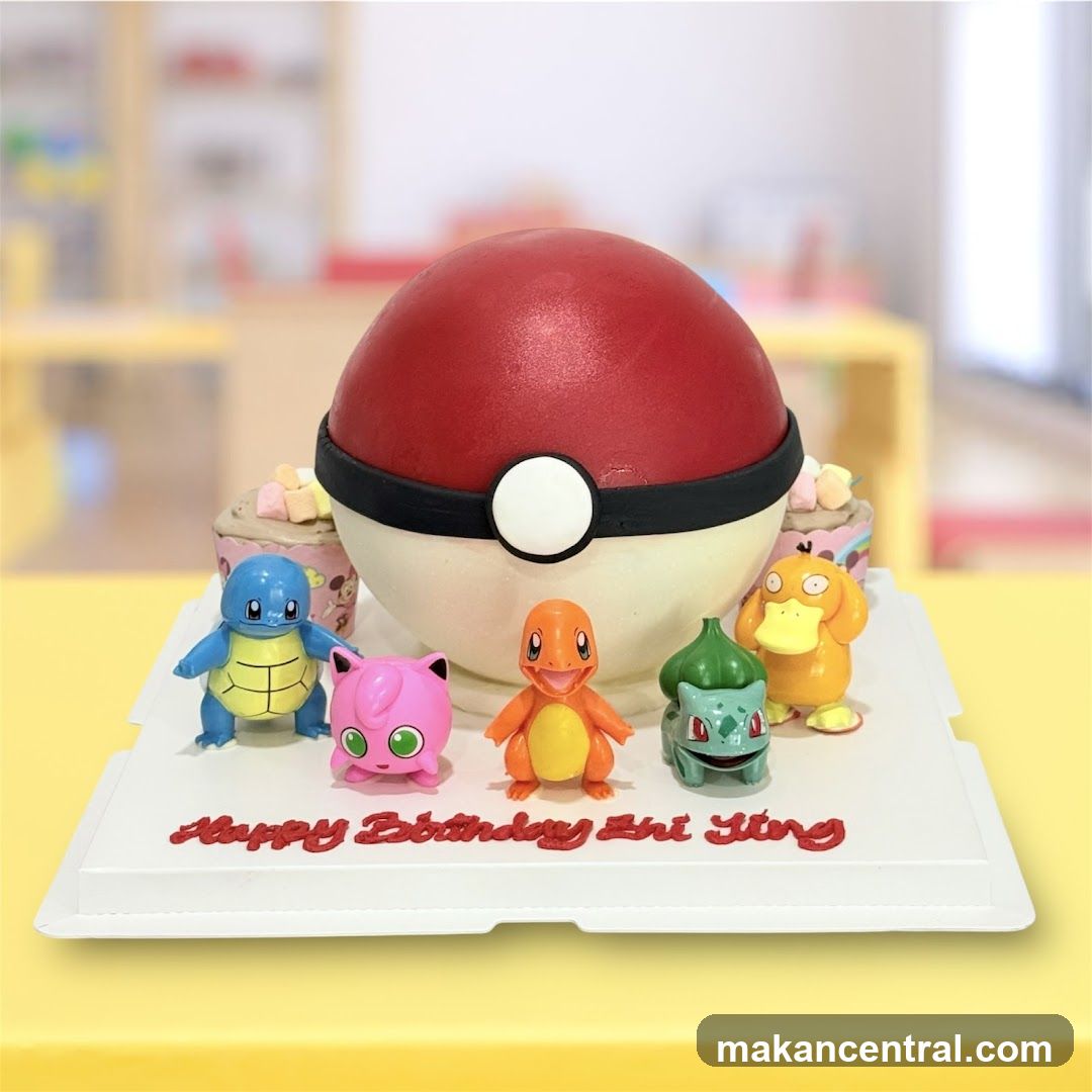 Pokemon Birthday Cake