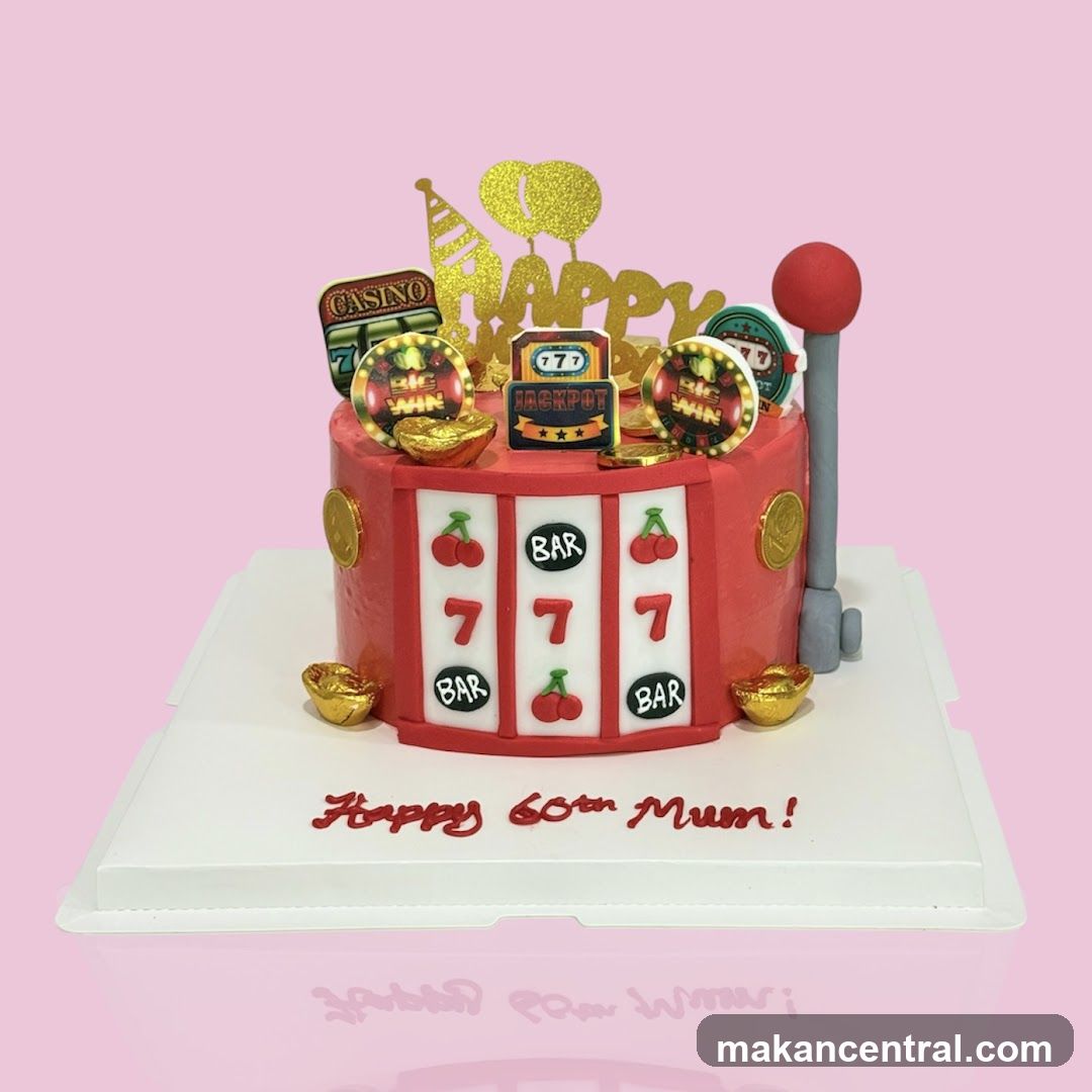 Slot Machine Cake