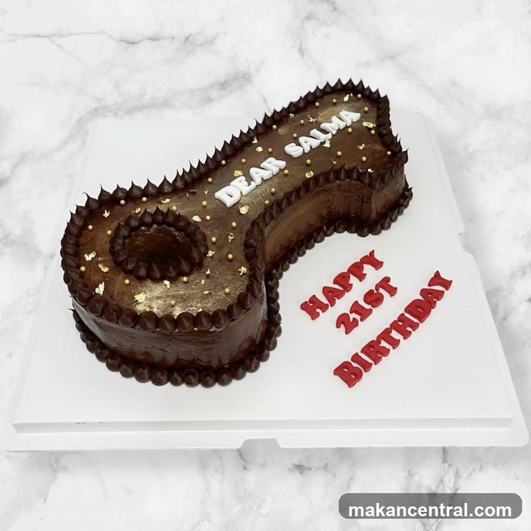 Chocolate Cake for 21st Birthday