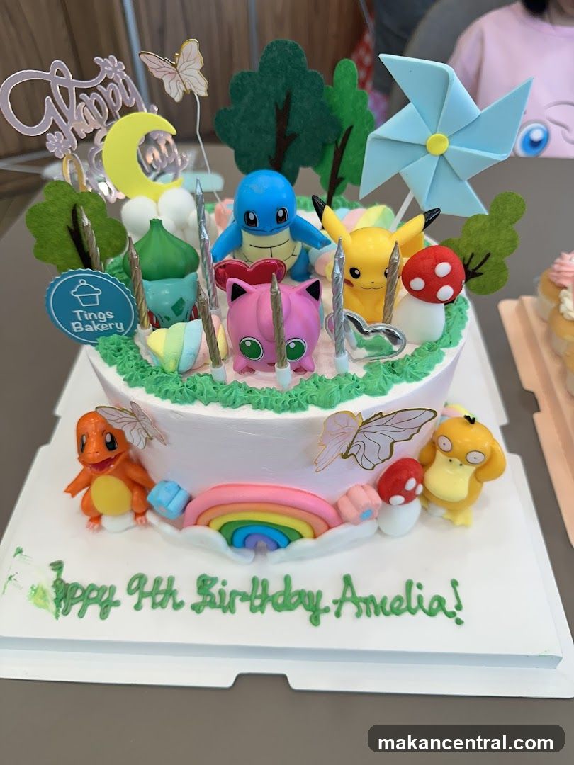 Pokemon Birthday Cake