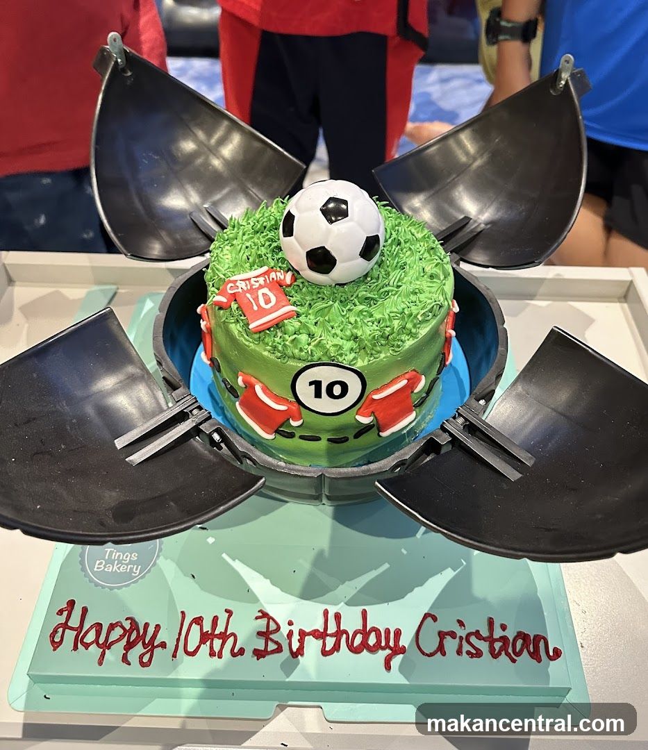 Soccer-themed Birthday Cake