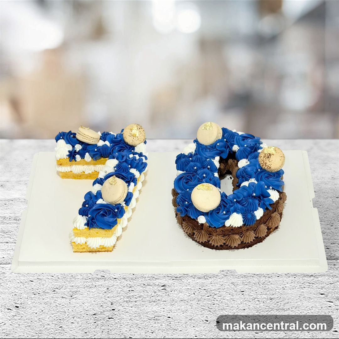 Number 70 Cake