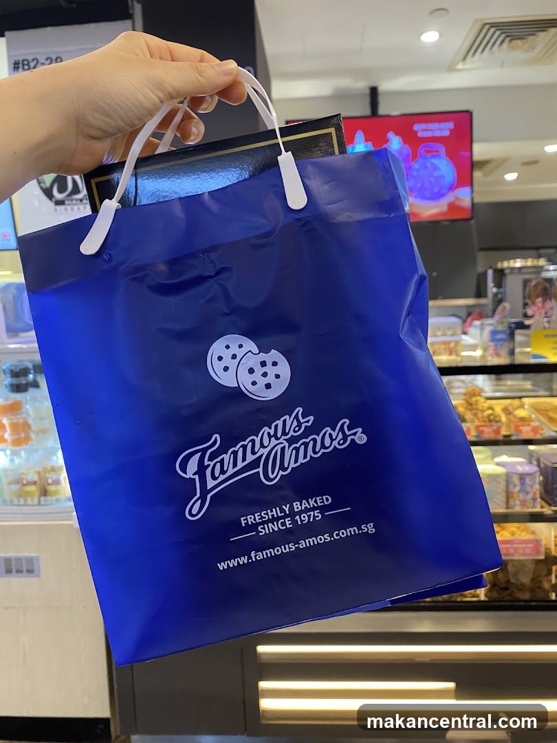 Famous Amos Shopping Bag