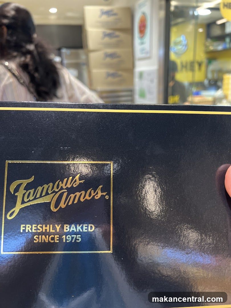 Famous Amos Cookies Box