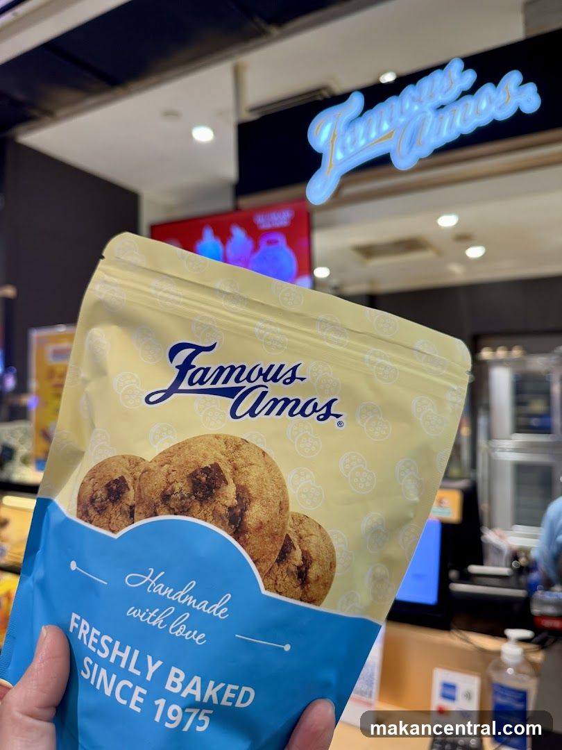 Famous Amos Cookies Packaging
