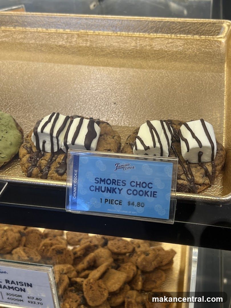 Smores Choc Chunky Cookie