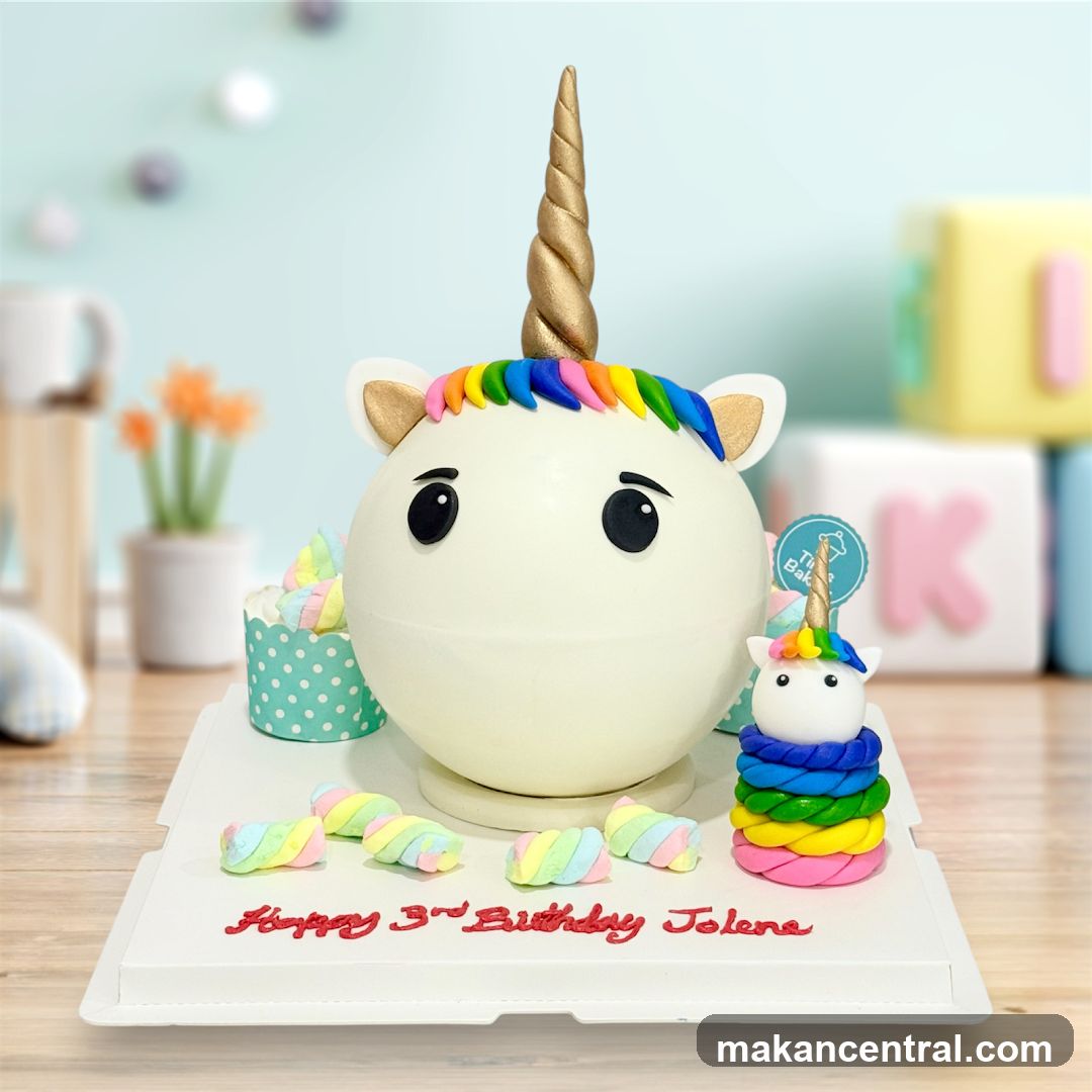Unicorn Birthday Cake