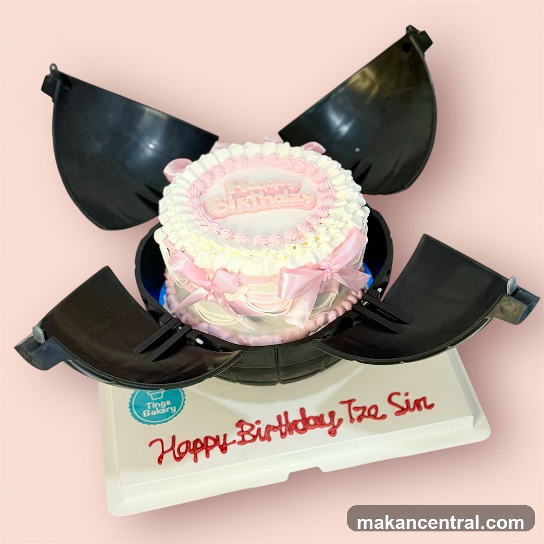 Birthday Cake in a Sphere