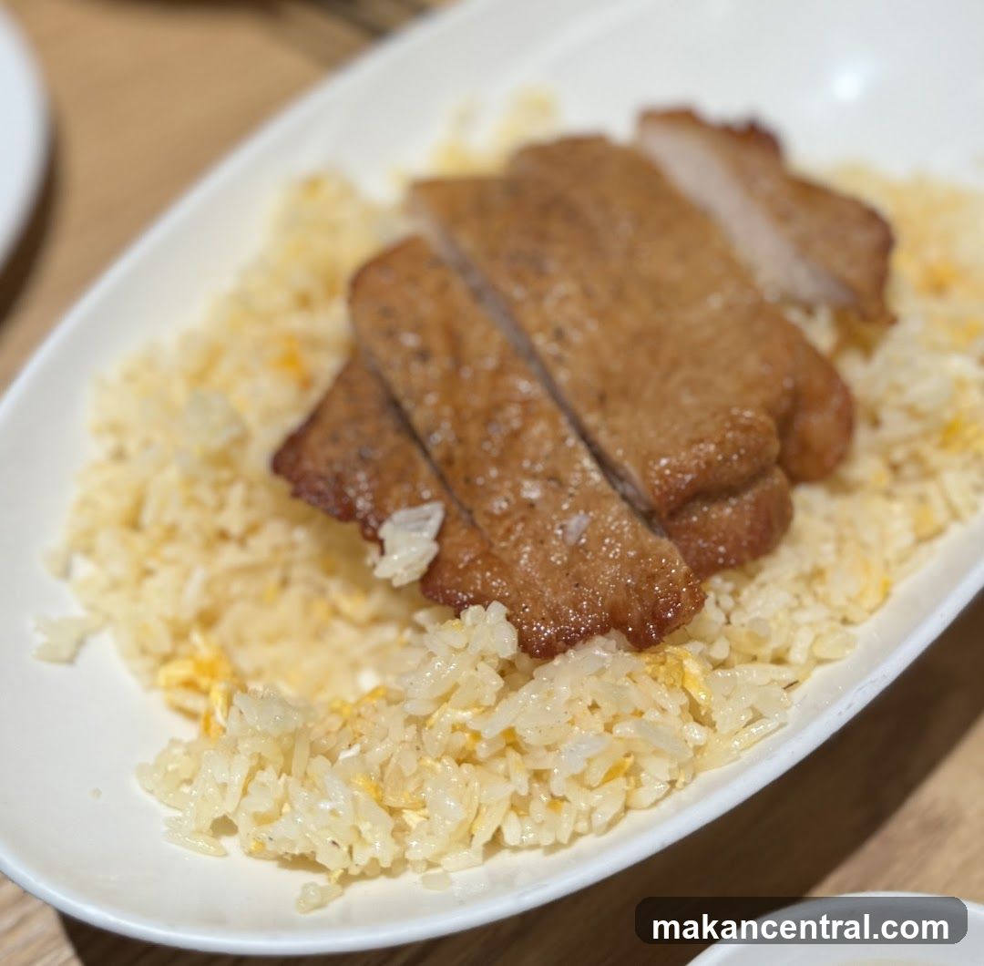 Pork Chop Fried Rice