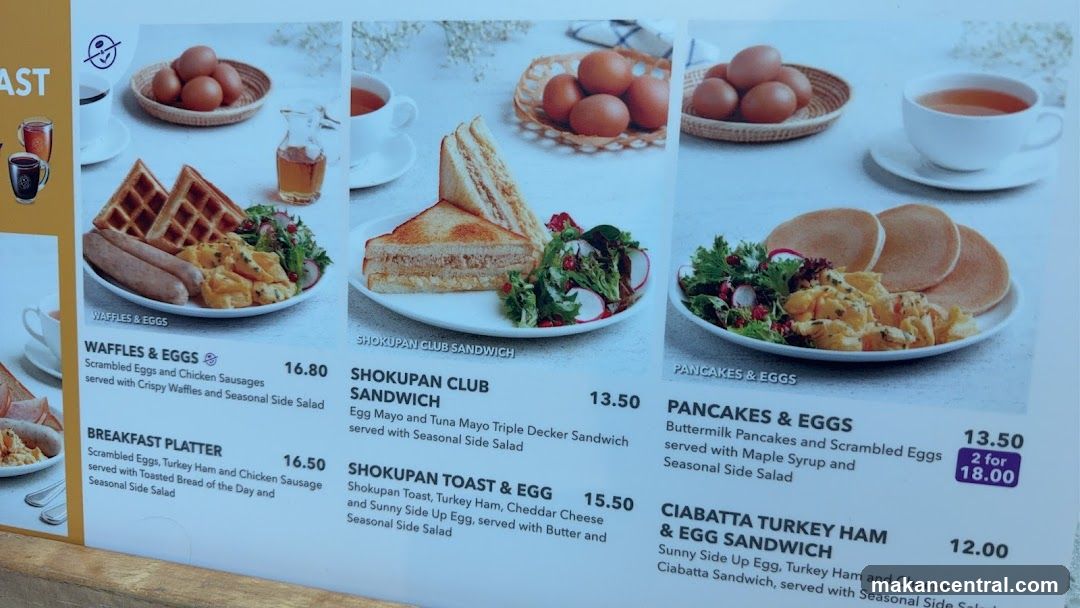 Breakfast Menu