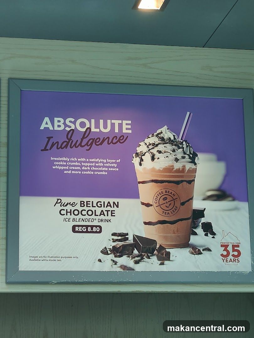 Pure Belgian Chocolate Ice Blended Drink