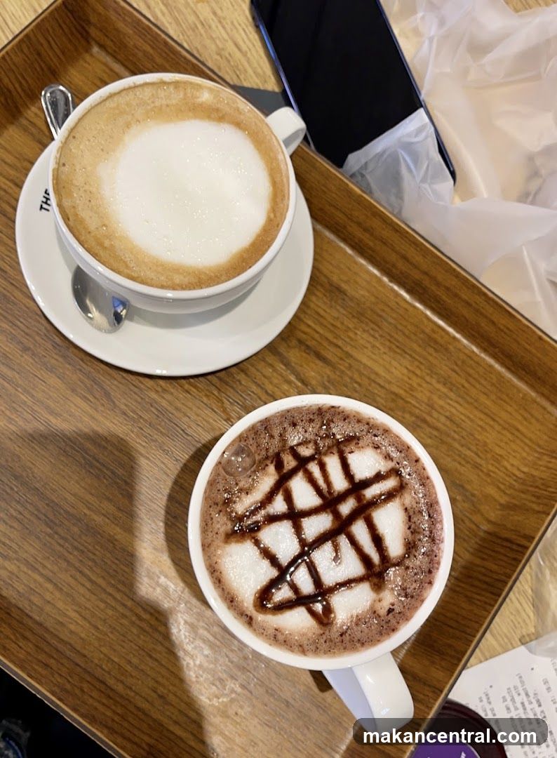 Two Coffees on a Tray