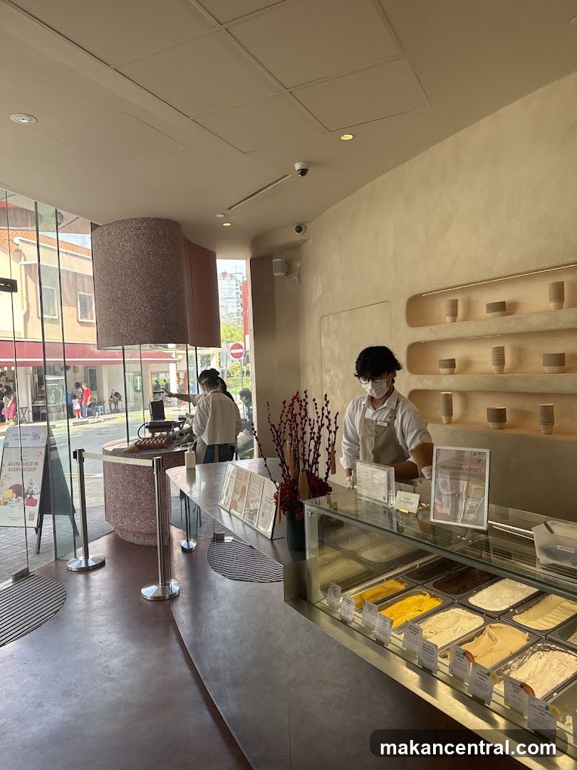 Ice Cream Shop Interior
