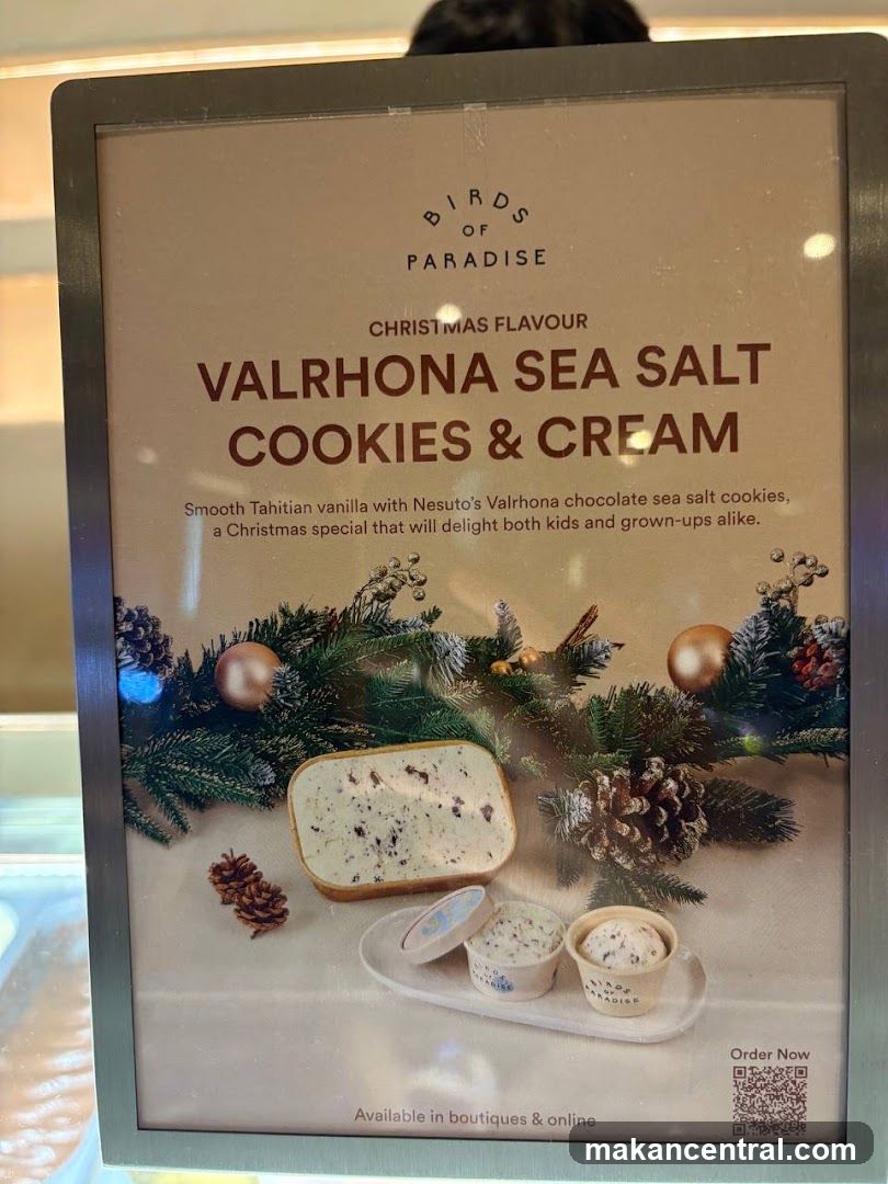 Valrhona Sea Salt Cookies & Cream