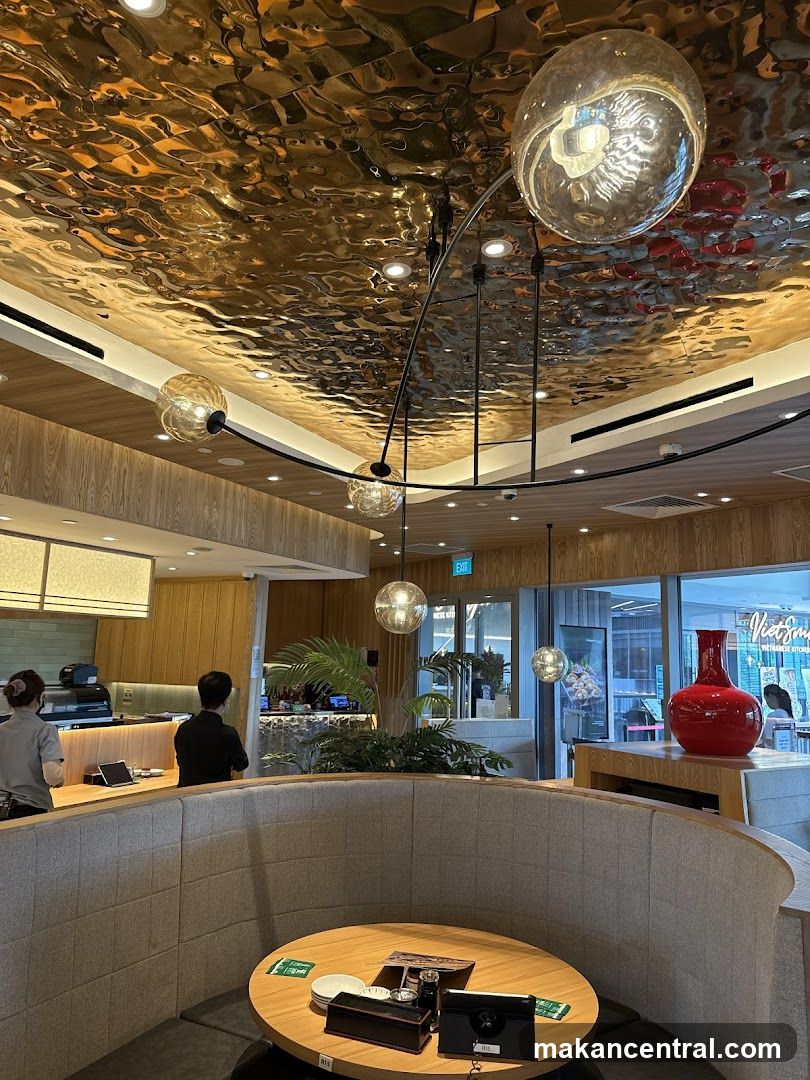 Restaurant Interior with Modern Decor