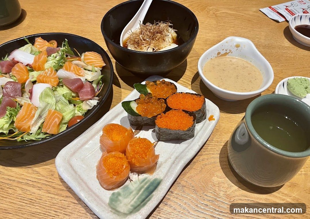 Sushi and Salad