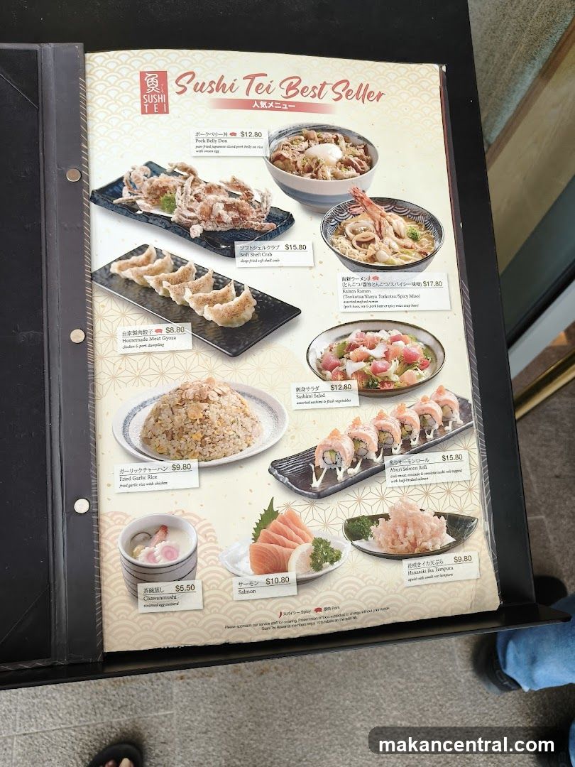 Sushi Tei Best Seller