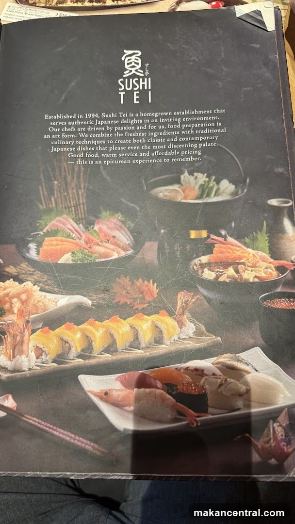 Sushi Tei Menu