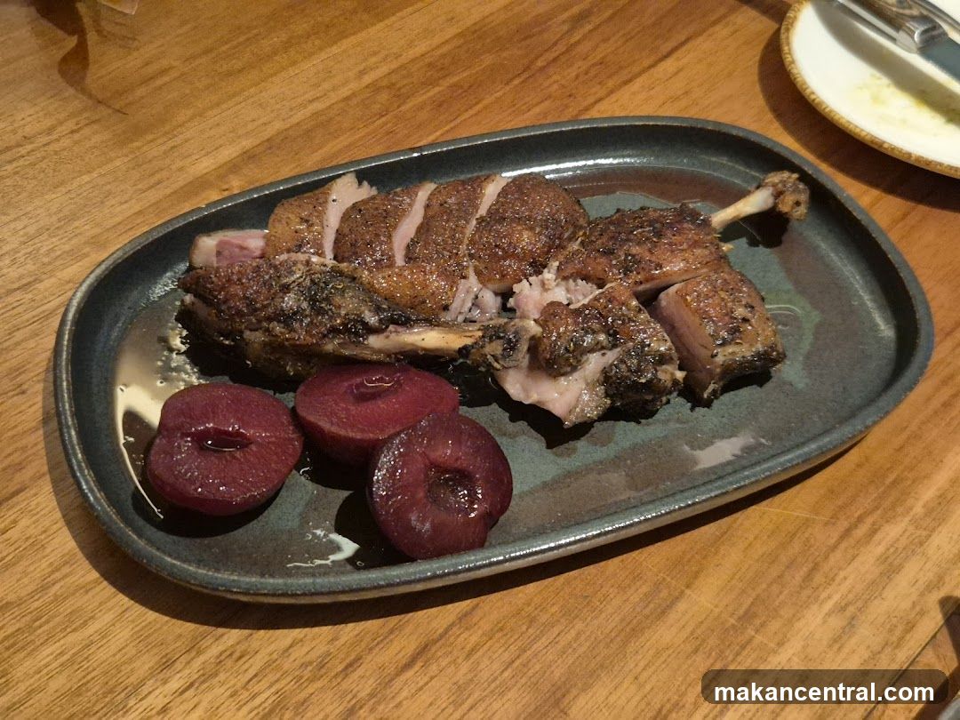 Roasted Duck with Plums