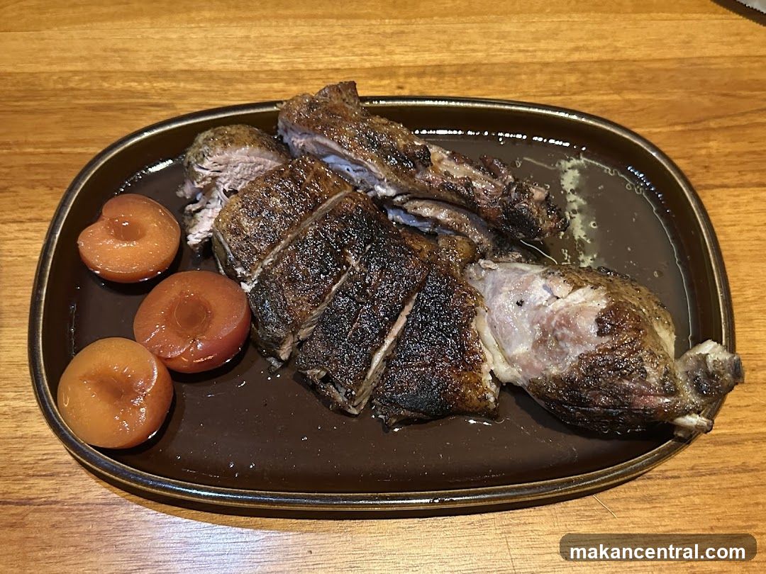 Roasted Duck with Plums
