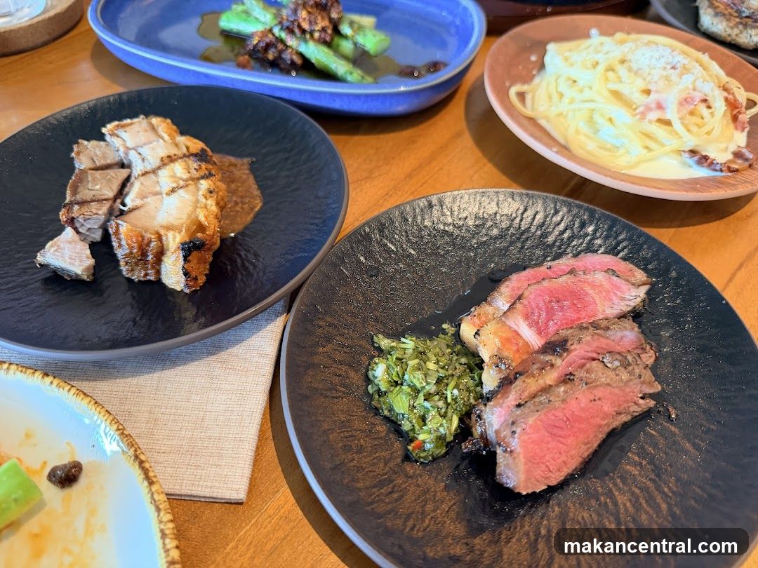 Assorted Dishes on a Table