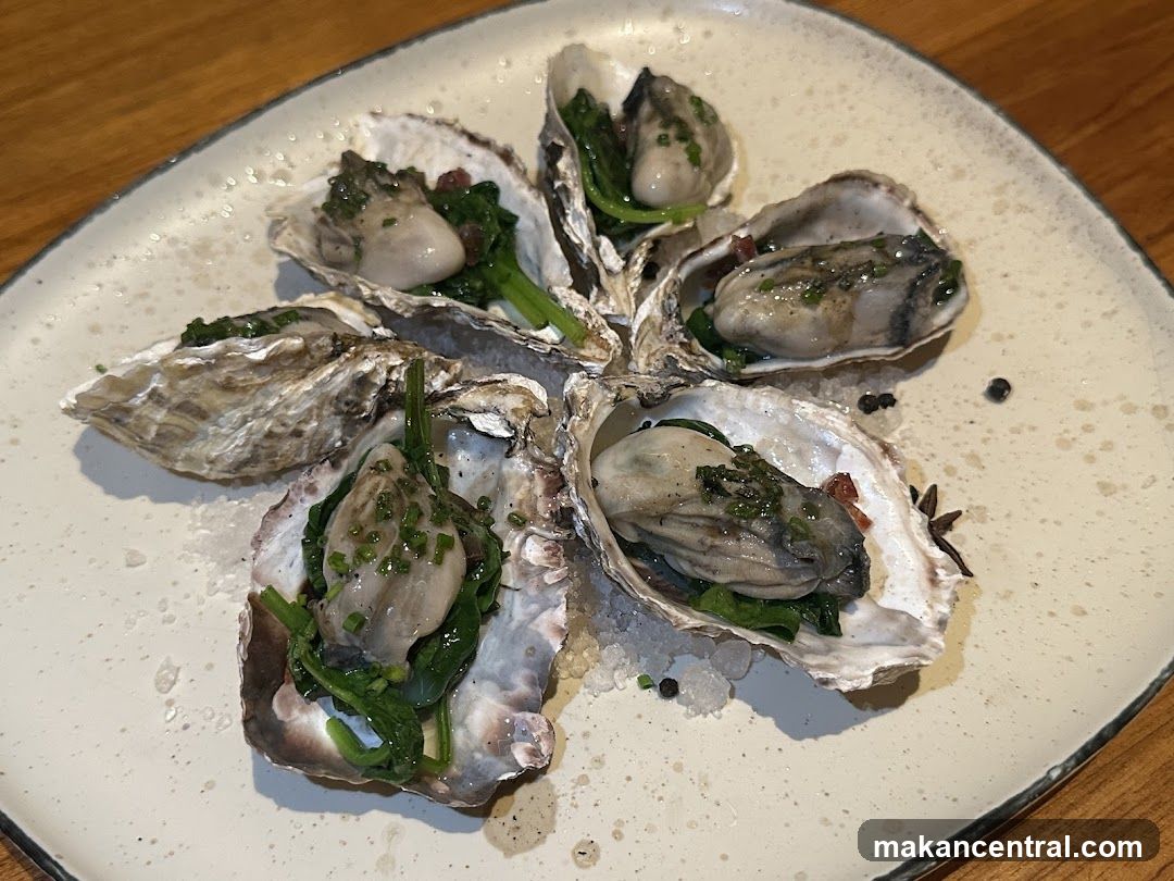 Oysters on a Plate