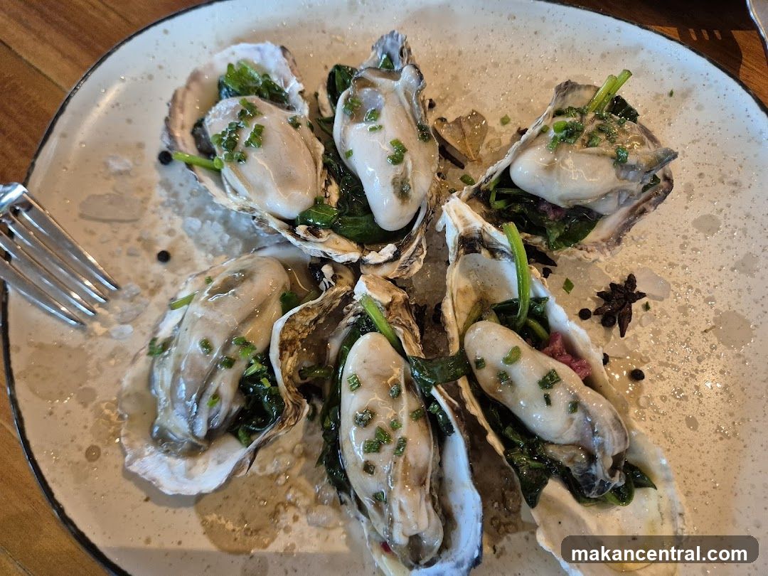 Oysters on a Plate