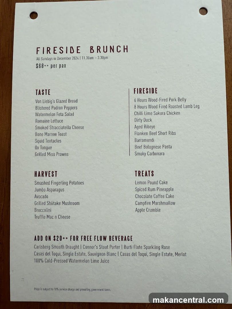 FIRESIDE BRUNCH