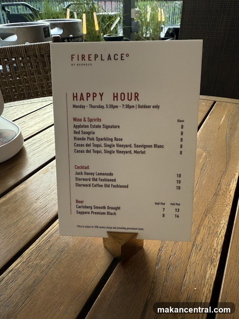 Happy Hour Menu