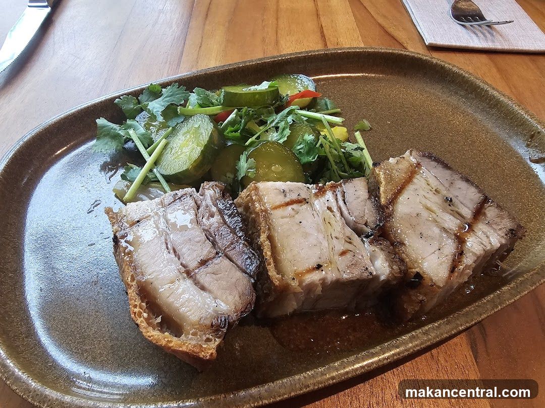 Pork Belly with Salad