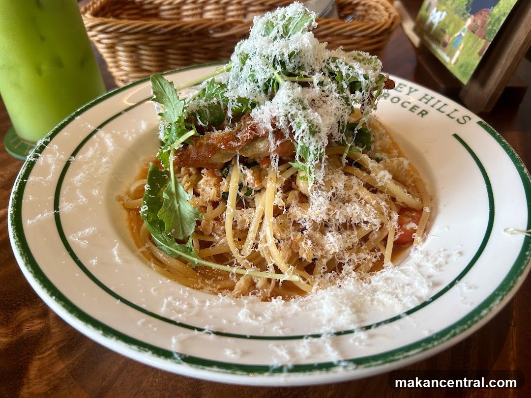 Pasta Dish with Grated Cheese