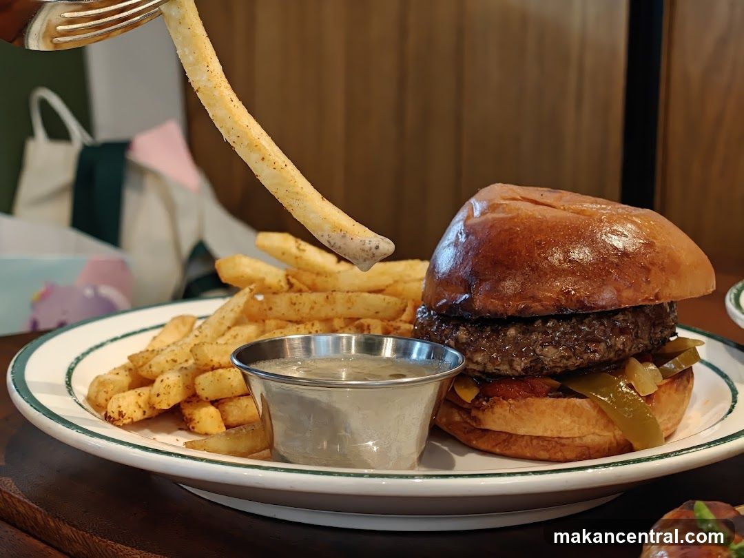Burger and Fries