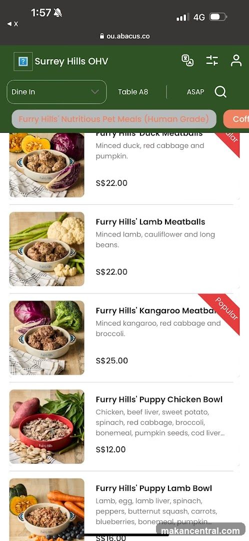 Furry Hills' Nutritious Pet Meals (Human Grade)