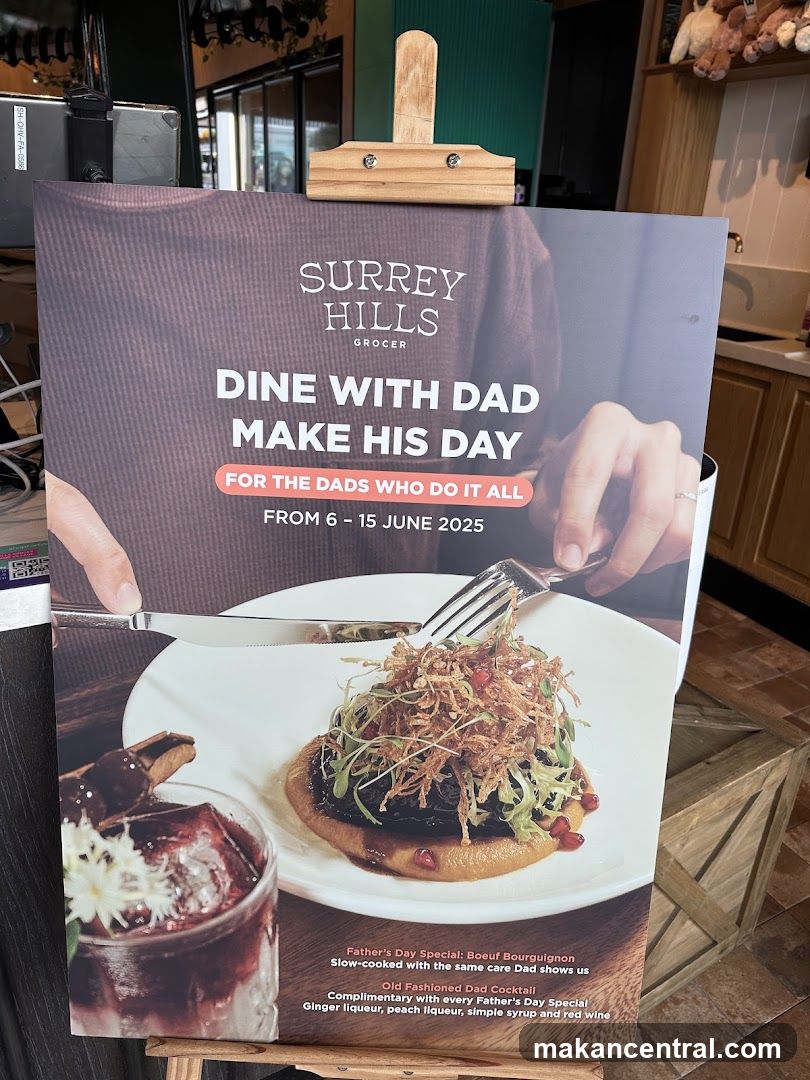 Dine with Dad Make His Day