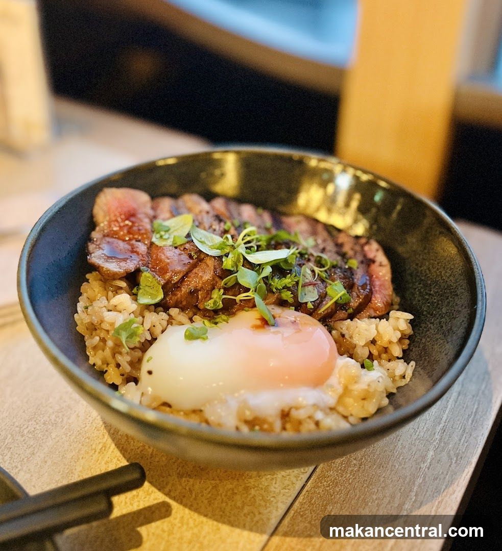 Steak and Egg Rice Bowl