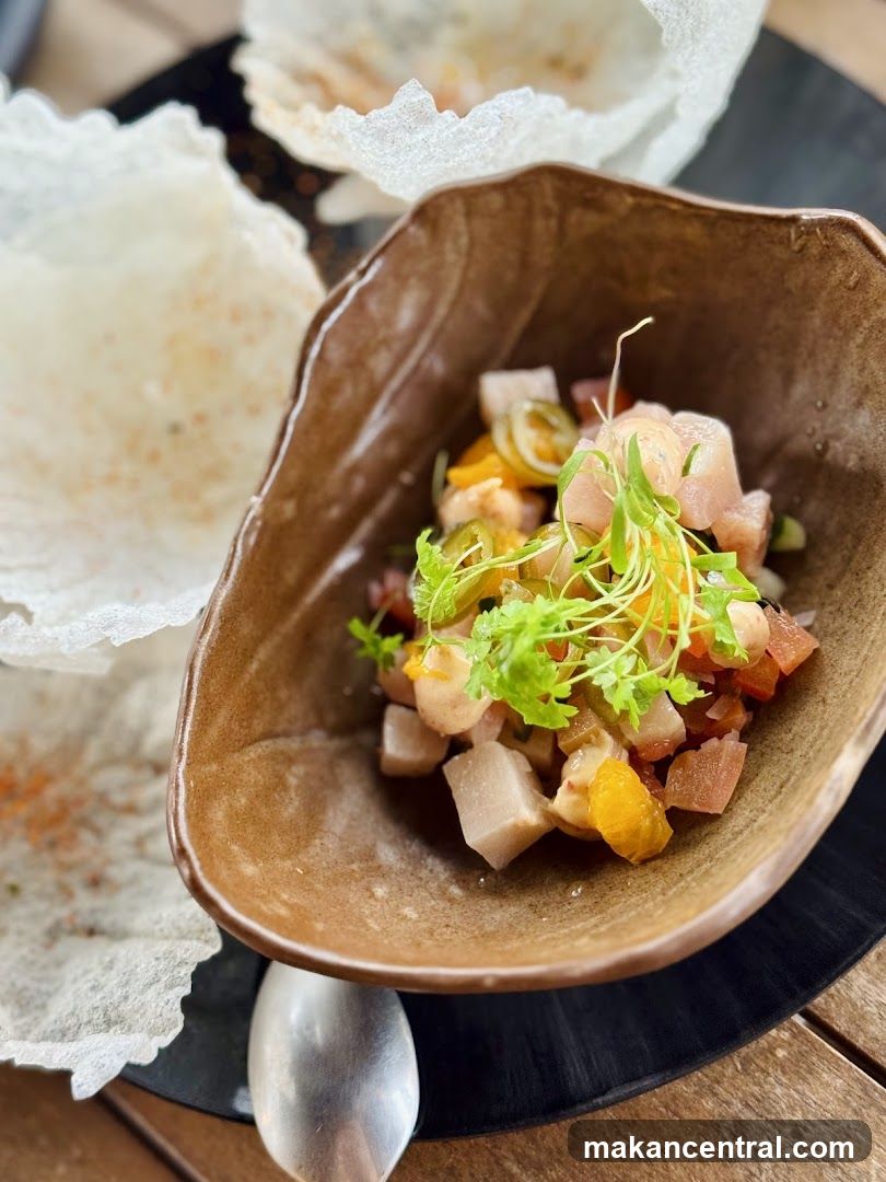 Ceviche Dish
