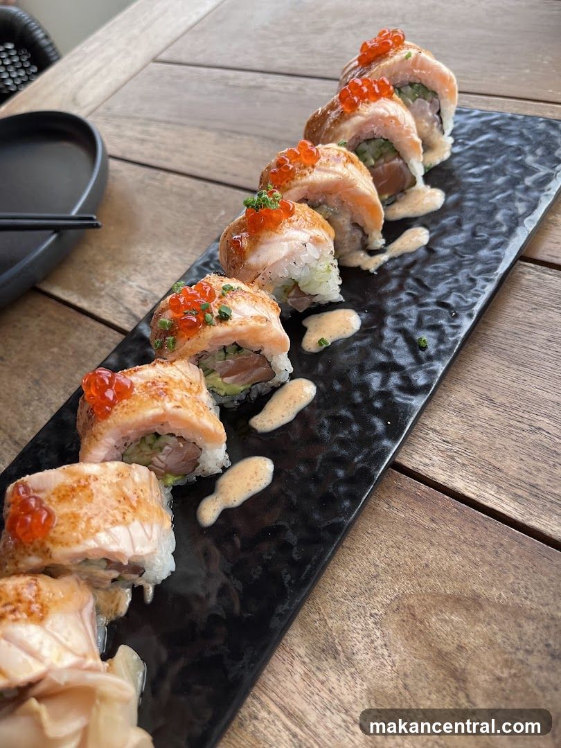 Salmon Sushi Rolls