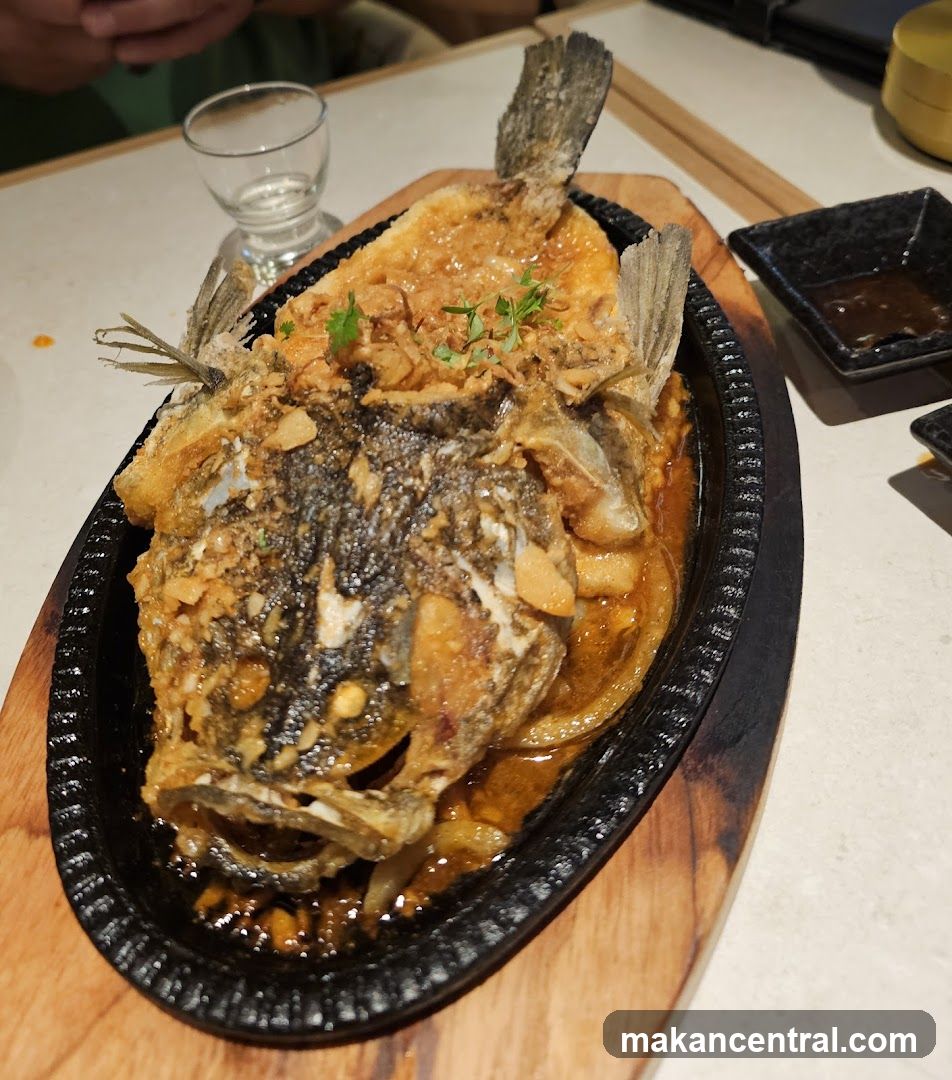 Sizzling Whole Fish