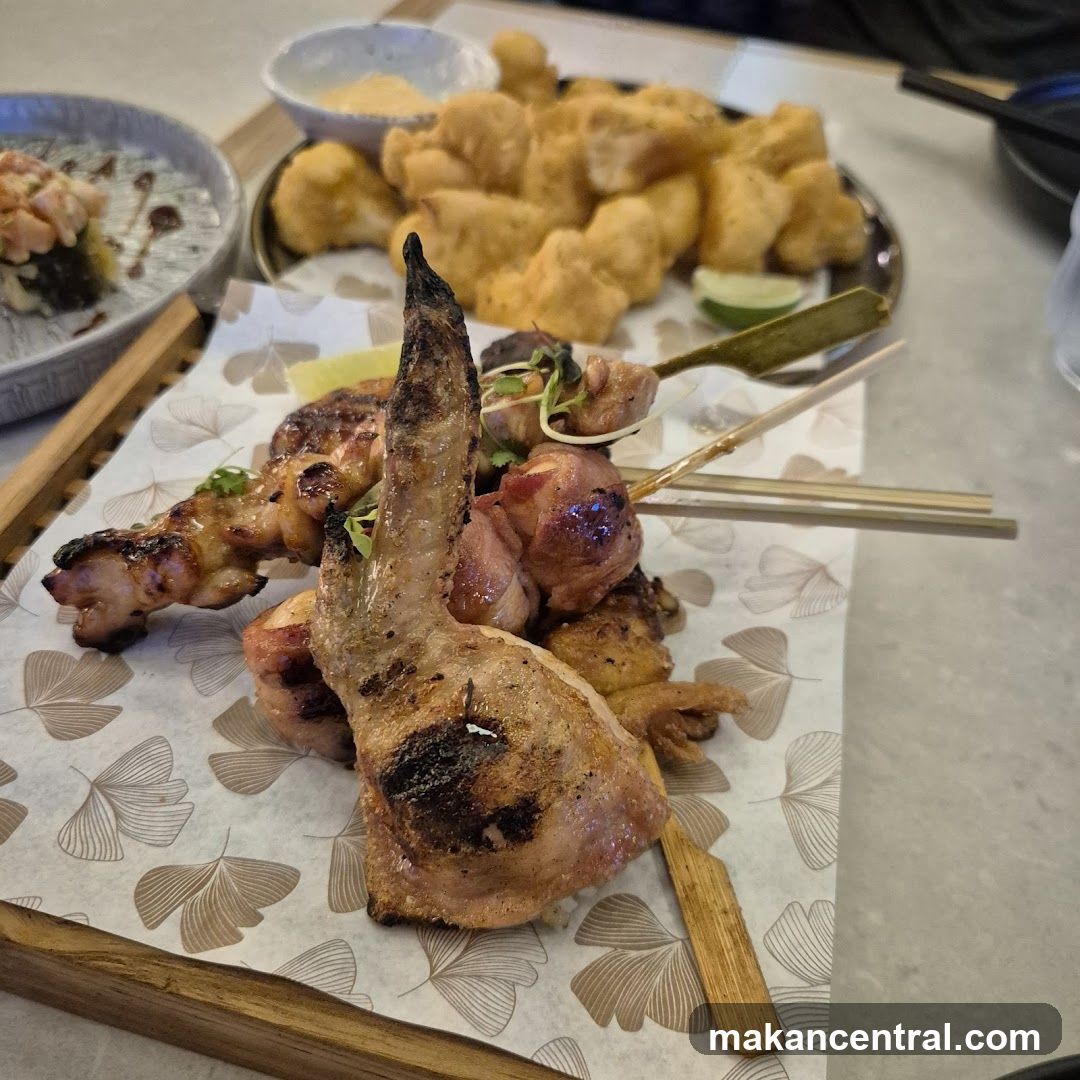 Grilled Chicken Skewers