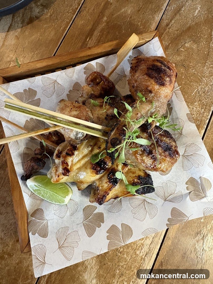 Grilled Chicken Skewers with Lime