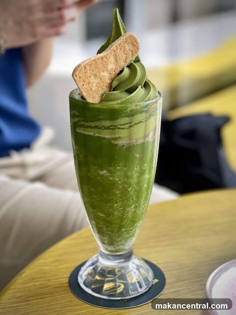 Matcha Soft Serve Drink