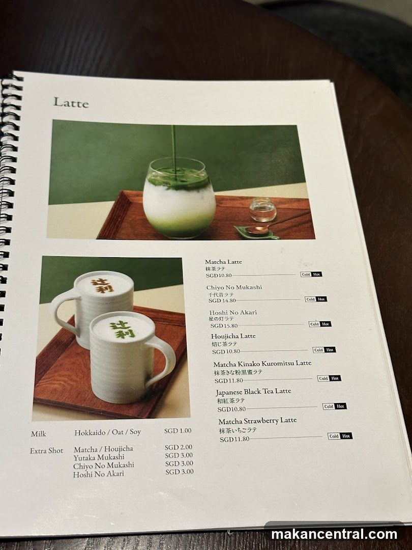 Latte Menu