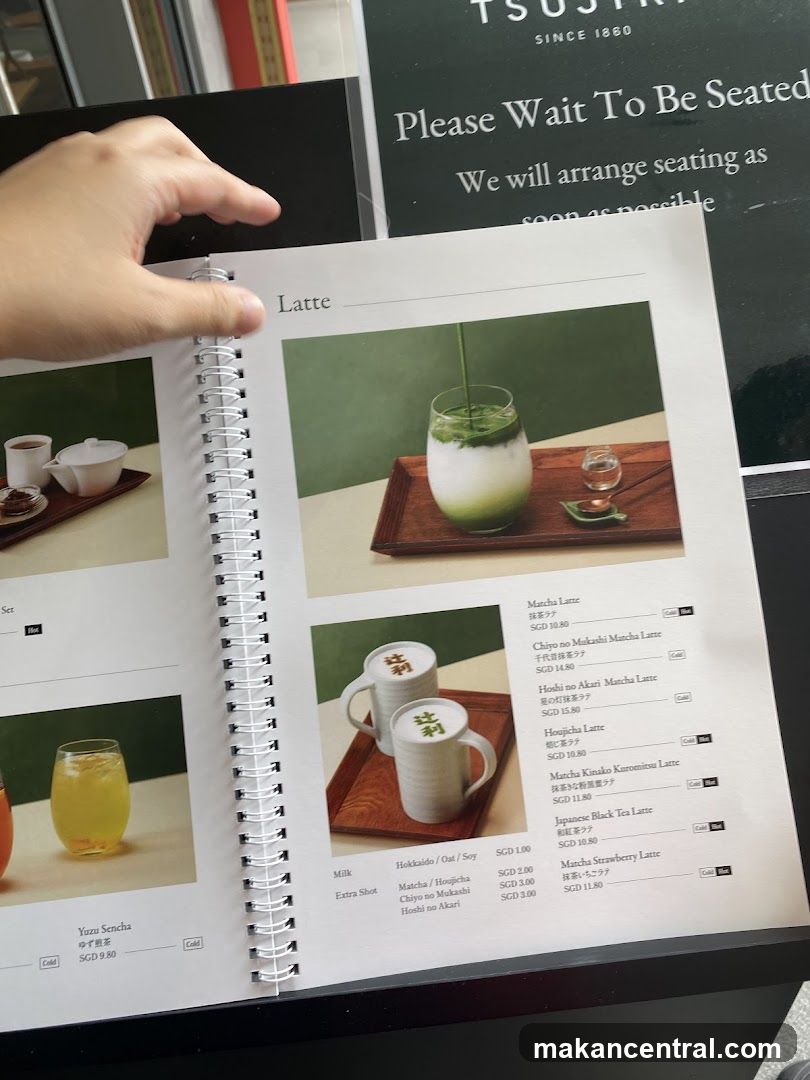 Latte Menu