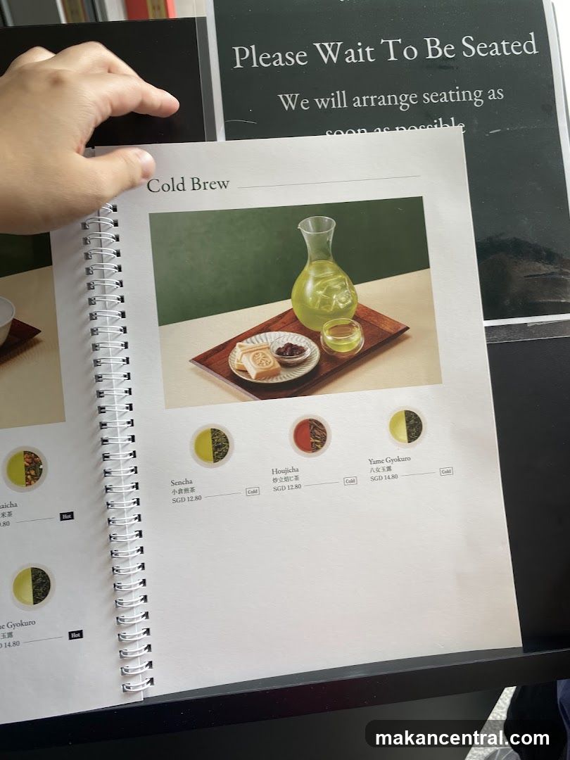 Cold Brew Menu
