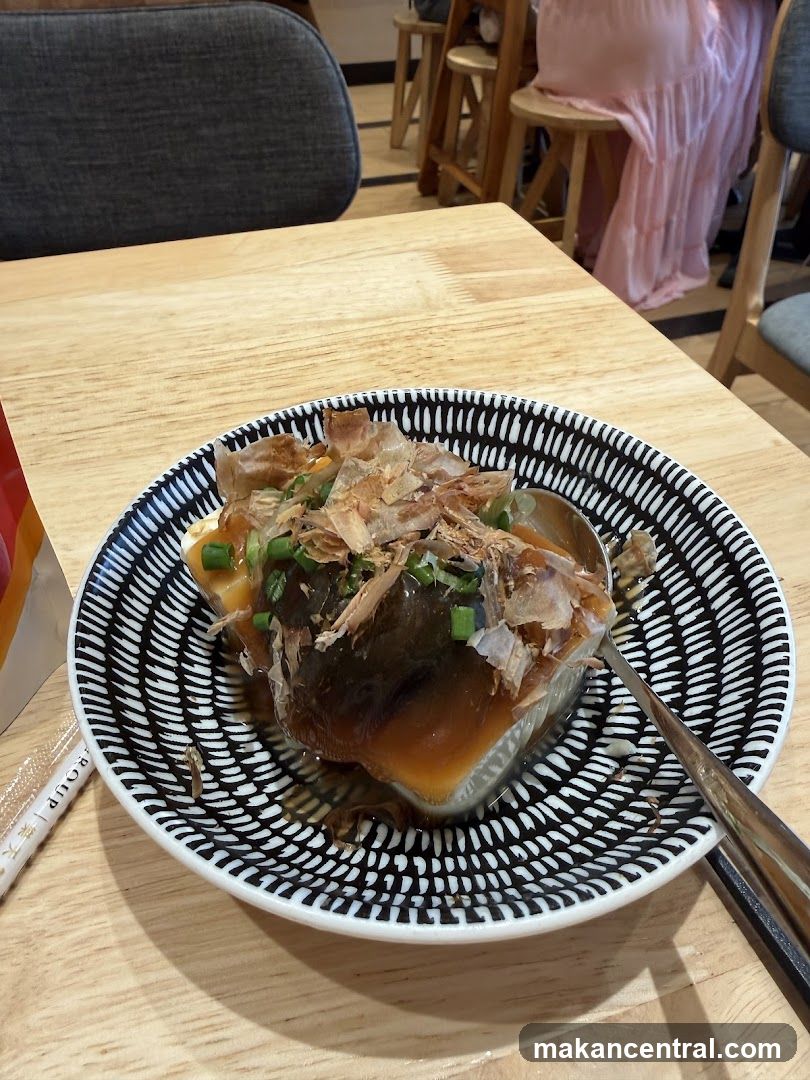 Tofu Dish with Toppings