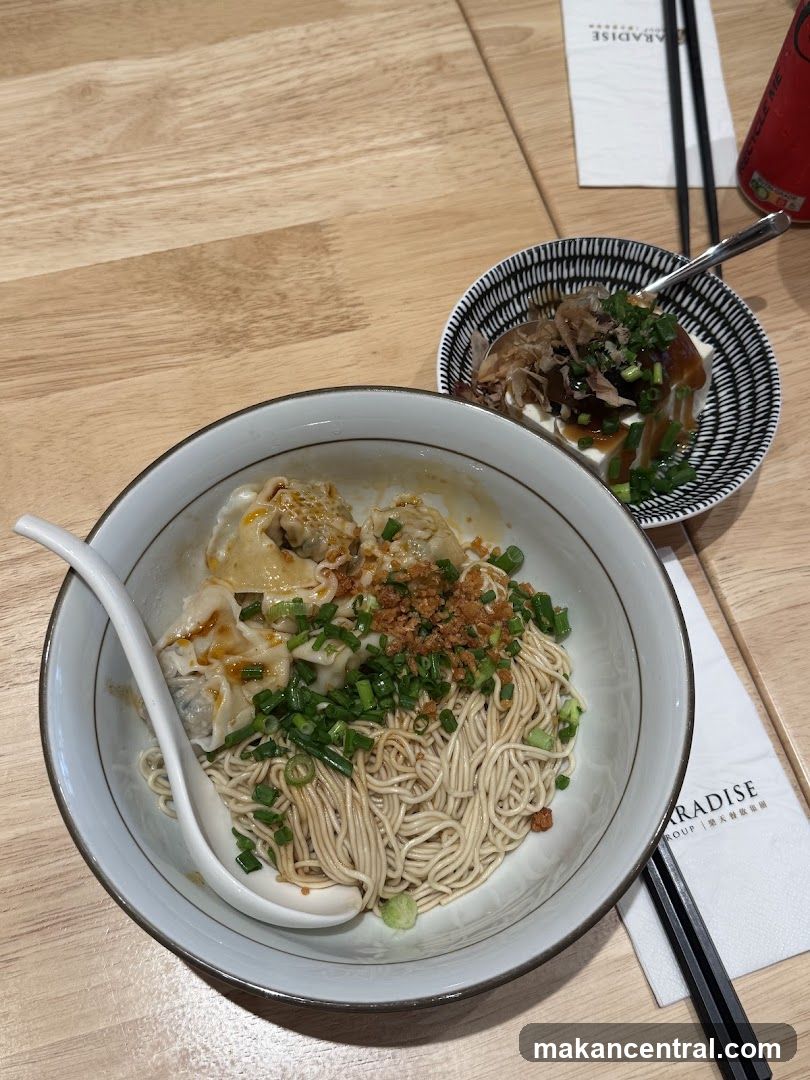 Noodles and Appetizer